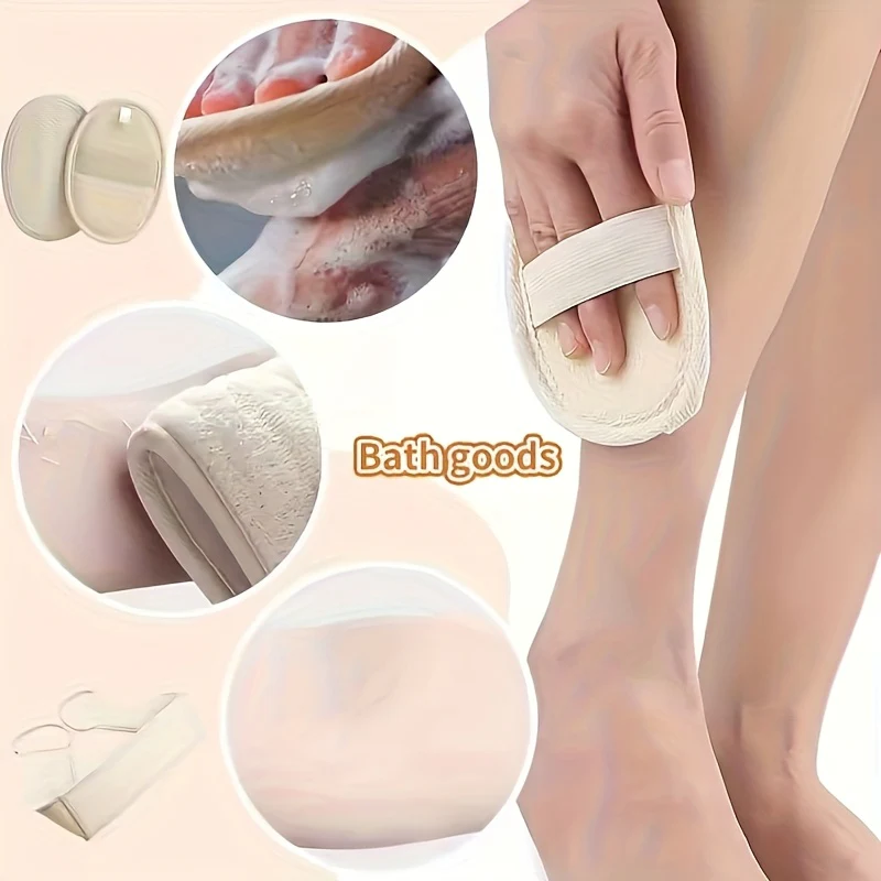 20pcs Natural Luffa Bath Balls, Facial And Body Exfoliating Scrub Made From Luffa Flesh, Manual Facial Cleaning And Makeup Remover Brush, Multifunctional And Cost, Suitable For Kitchen Utensils, Countertops, Non Stick Kitchenware, Fruits